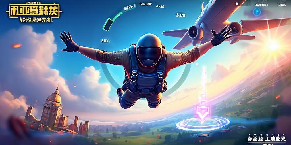 抖音和平精英飞机上唱歌